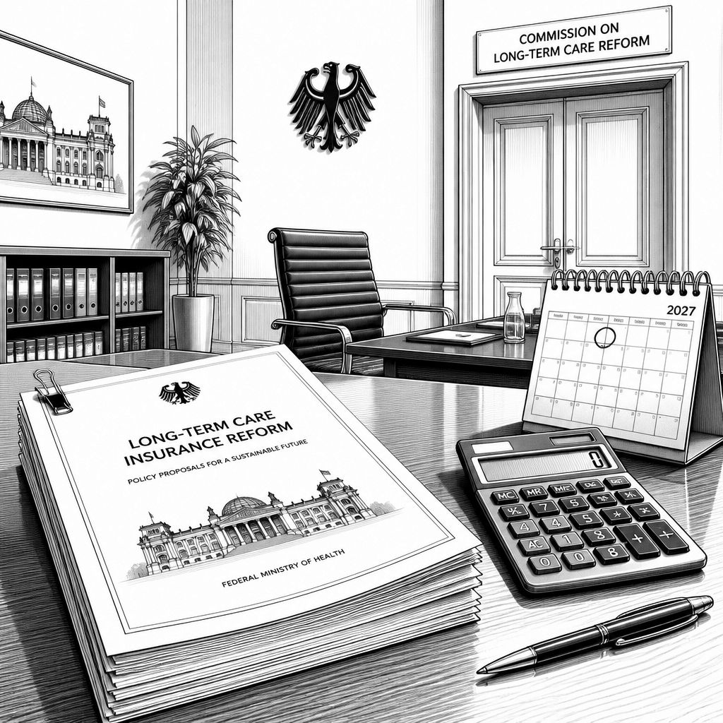 Pflegereform in zwei Teile: Beitrag steigt 2027, Strukturreform vertagt Pflegereform in zwei Teile: Beitrag steigt 2027, Strukturreform vertagt