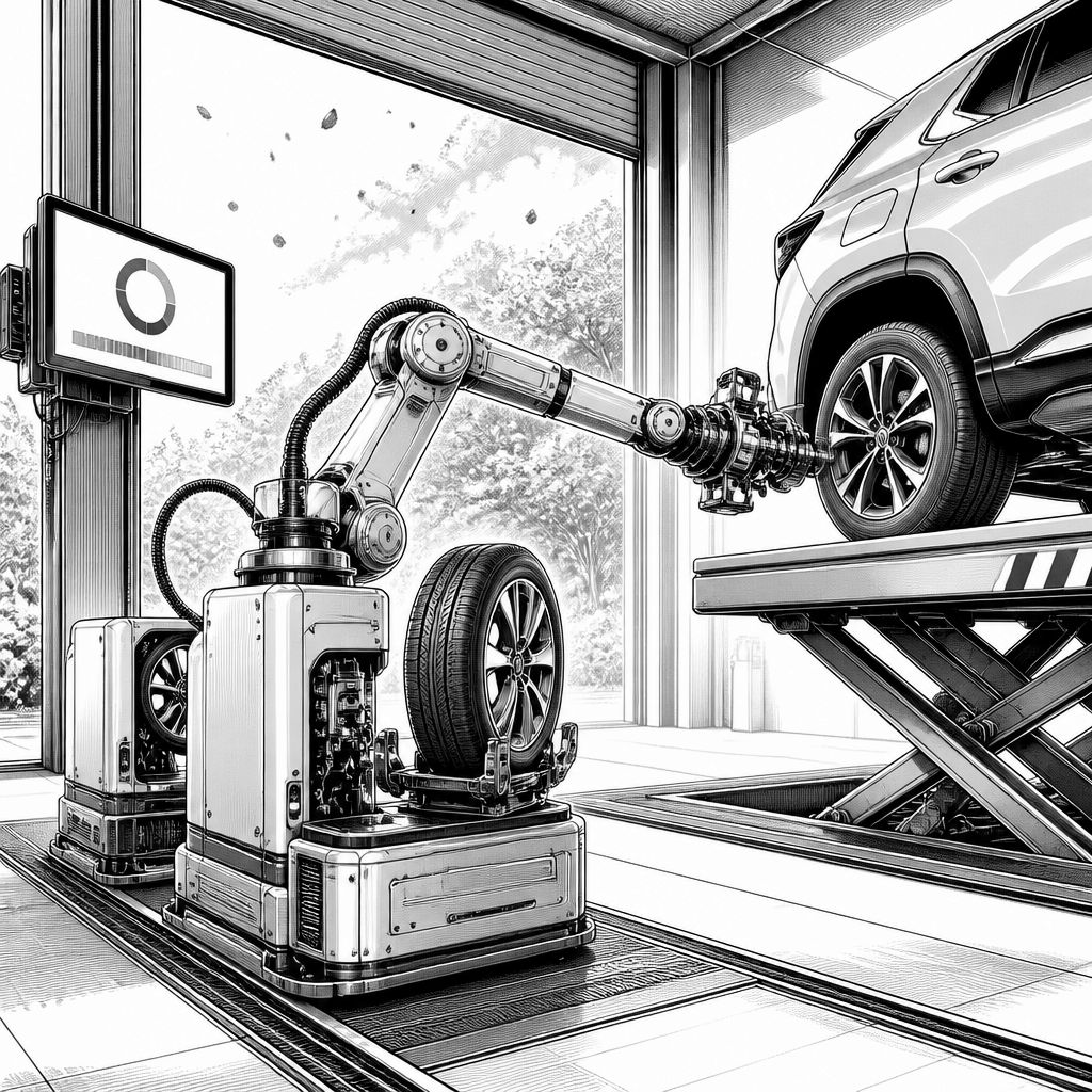 PitPro: Reifenwechsel-Roboter startet erstmals in Kanada bei Kal Tire PitPro: Reifenwechsel-Roboter startet erstmals in Kanada bei Kal Tire