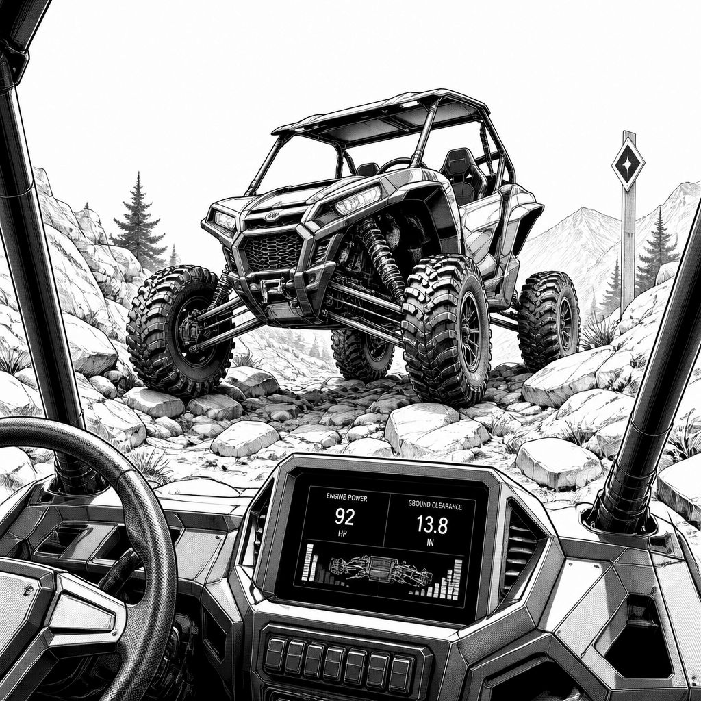 Polaris RZR Pro R Ultimate: 225 PS, 1.997 ccm und 40,6 cm Bodenfreiheit Polaris RZR Pro R Ultimate: 225 PS, 1.997 ccm und 40,6 cm Bodenfreiheit