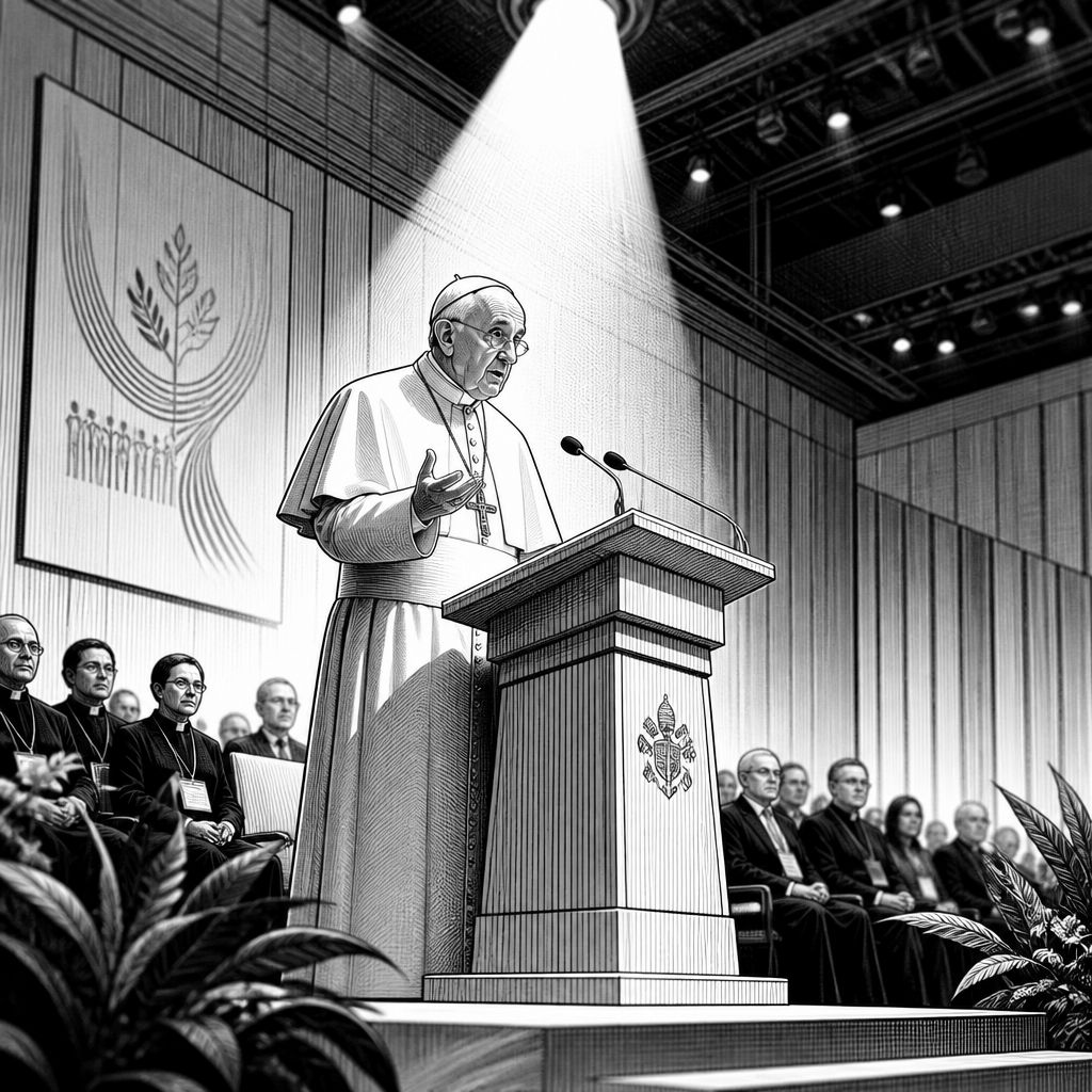 Papst Leo XIV fordert Europas Führer zu Dialog statt Aufrüstung auf Papst Leo XIV fordert Europas Führer zu Dialog statt Aufrüstung auf