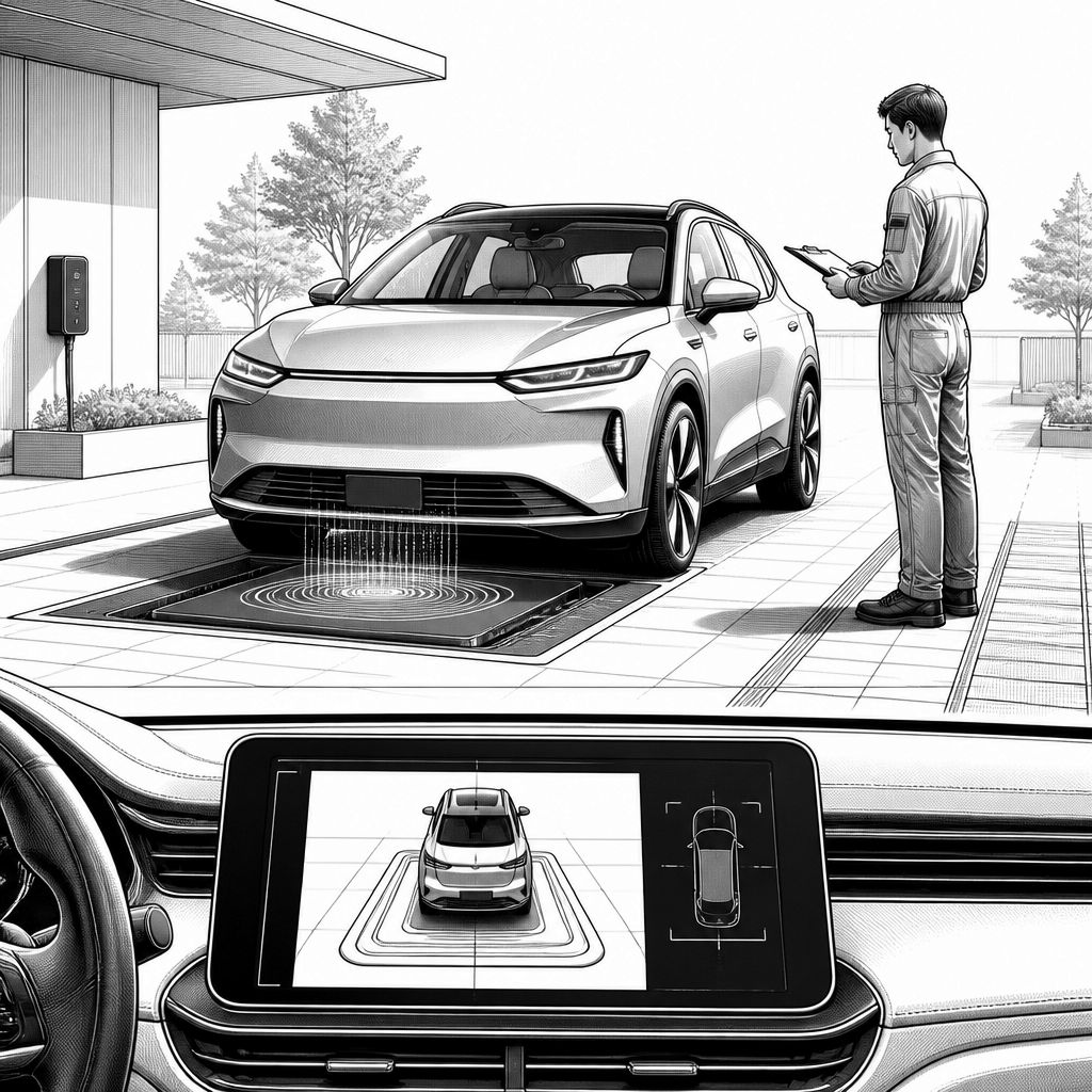 Porsche bringt 11-kW-Wireless-Charging für den Cayenne: bis zu 10 cm Versatz Porsche bringt 11-kW-Wireless-Charging für den Cayenne: bis zu 10 cm Versatz