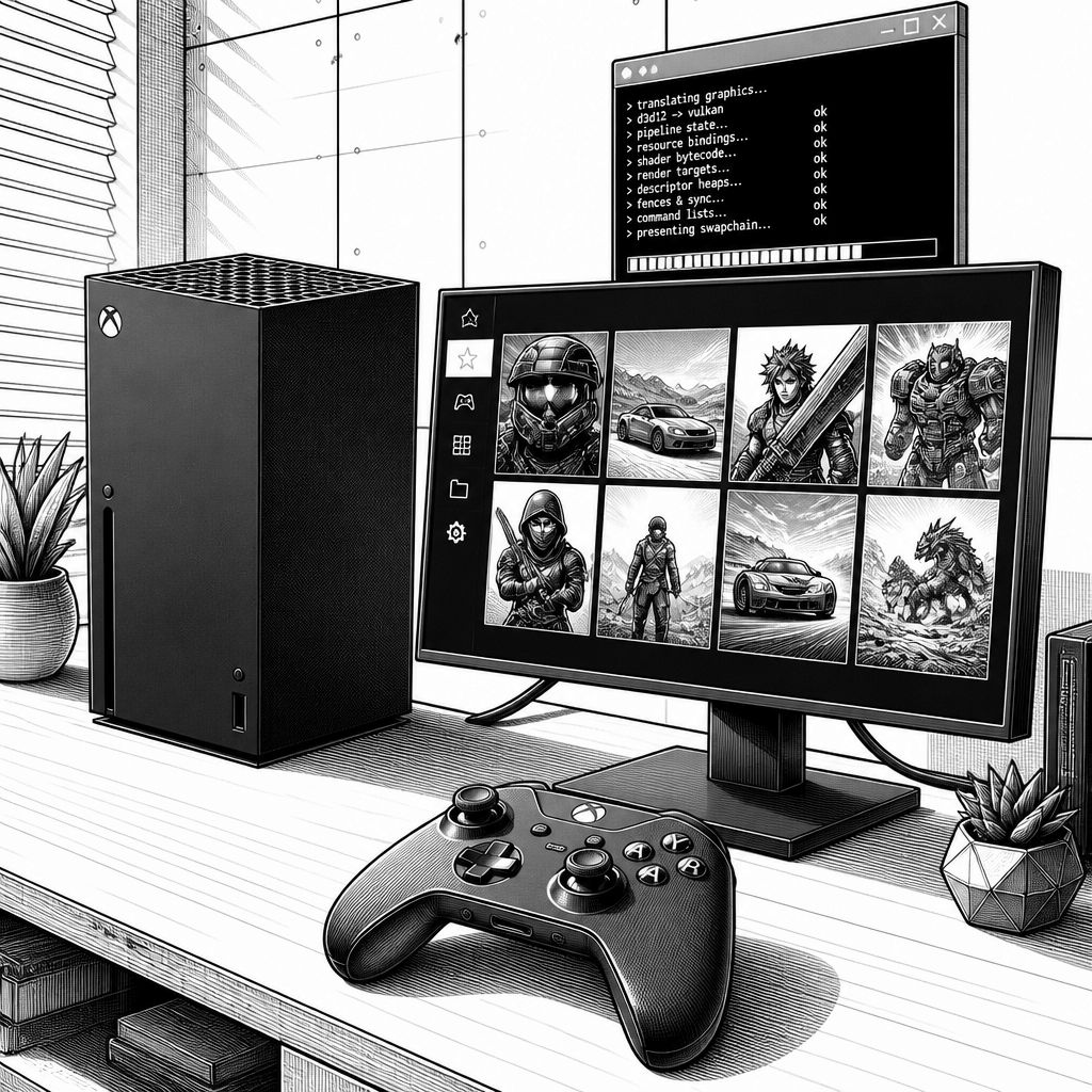 PS5-Emulation auf Xbox Series X: PS5X-Prototype aus KytyPS5 PS5-Emulation auf Xbox Series X: PS5X-Prototype aus KytyPS5