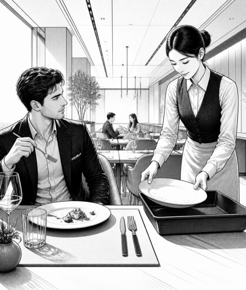ai-restaurant-plate-clearance-etiquette-timing