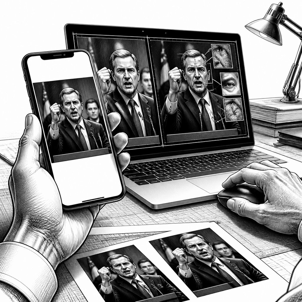 Retuschiertes Foto von Trump und Xi: KI-Spuren offenbar überprüft Retuschiertes Foto von Trump und Xi: KI-Spuren offenbar überprüft