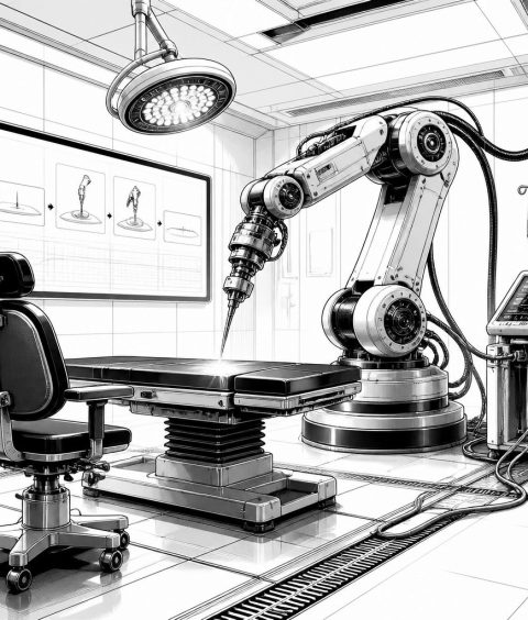 ai-robot-surgical-room-optimus-prediction