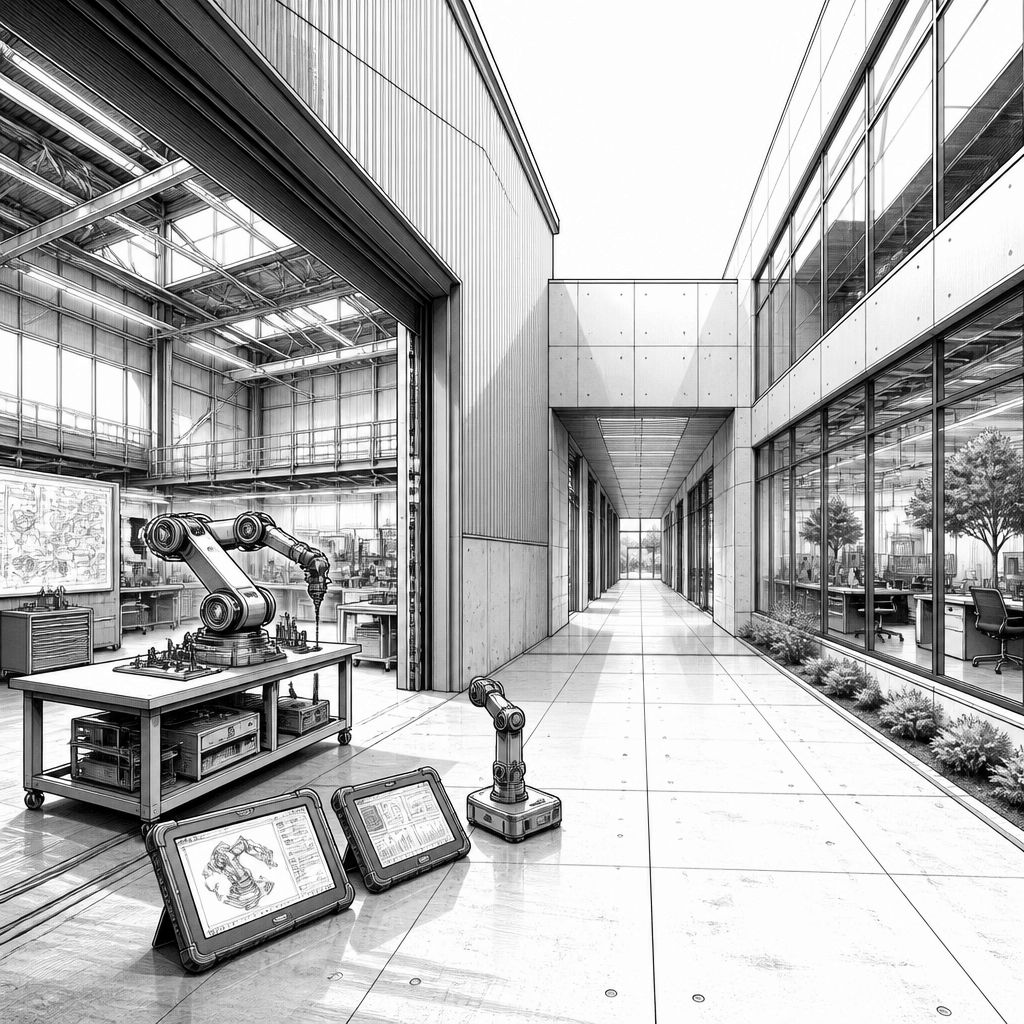 Kompetenzzentrum S200 in Aachen: Ford-Flächen werden KI- und Robotik-Labor Kompetenzzentrum S200 in Aachen: Ford-Flächen werden KI- und Robotik-Labor