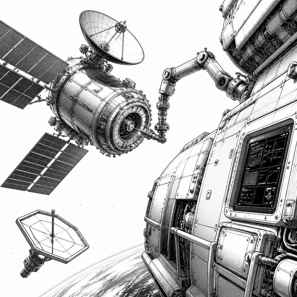 Satellitenbetankung im Orbit: Neuer Streit um „Counterspace“ und Manövrierfreiheit Satellitenbetankung im Orbit: Neuer Streit um „Counterspace“ und Manövrierfreiheit