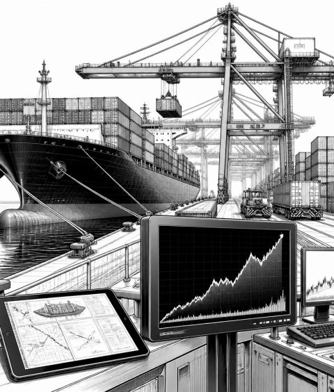 ai-shipping-stocks-freight-rates-asian-port