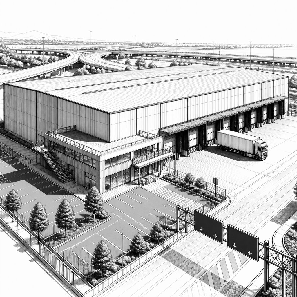 SICORE kauft Logistikimmobilie bei Frankfurt: 21.890 m² und DGNB Gold SICORE kauft Logistikimmobilie bei Frankfurt: 21.890 m² und DGNB Gold