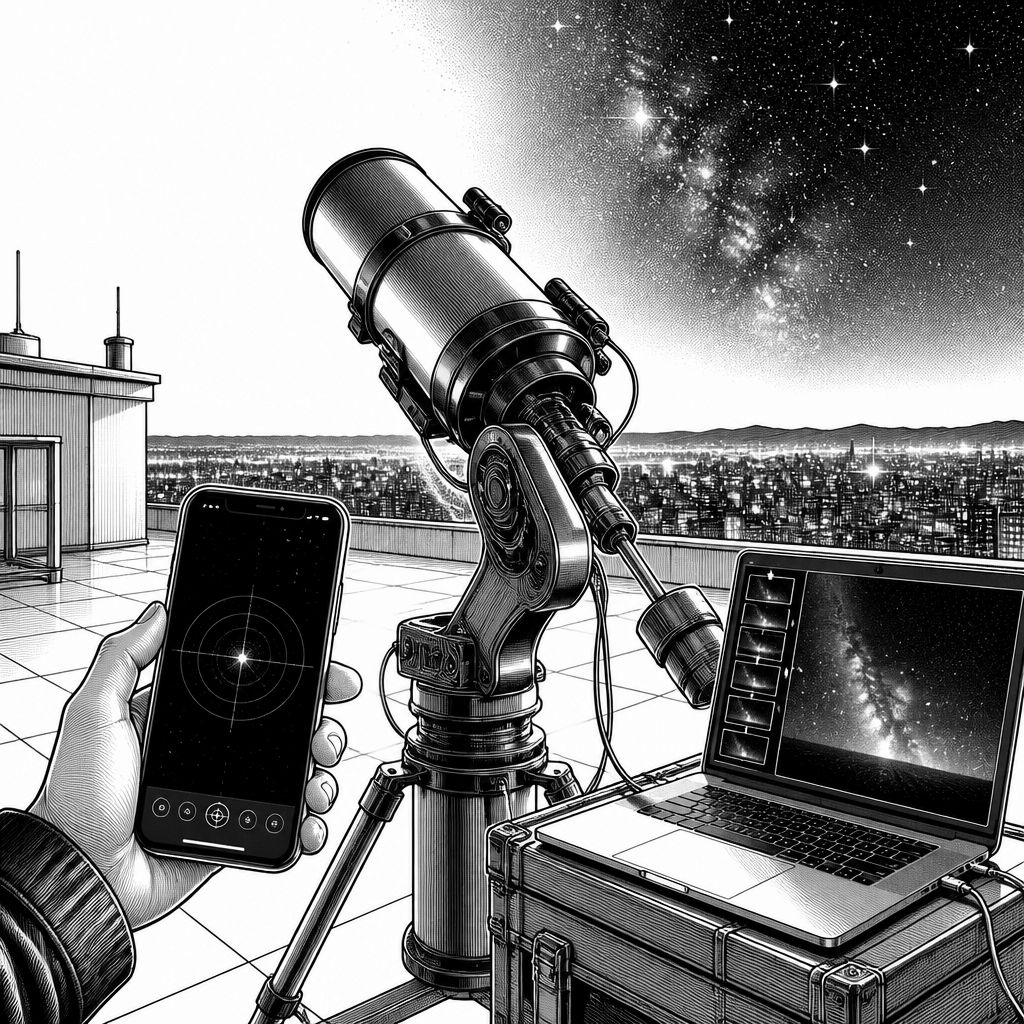 Intelligente Teleskope machen Amateurastronomie trotz Lichtverschmutzung leichter Intelligente Teleskope machen Amateurastronomie trotz Lichtverschmutzung leichter
