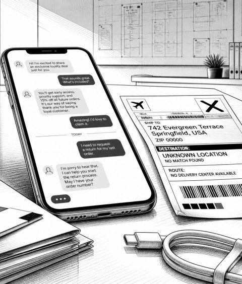 ai-smartphone-fake-loyalty-deal-rogers-shipping-label