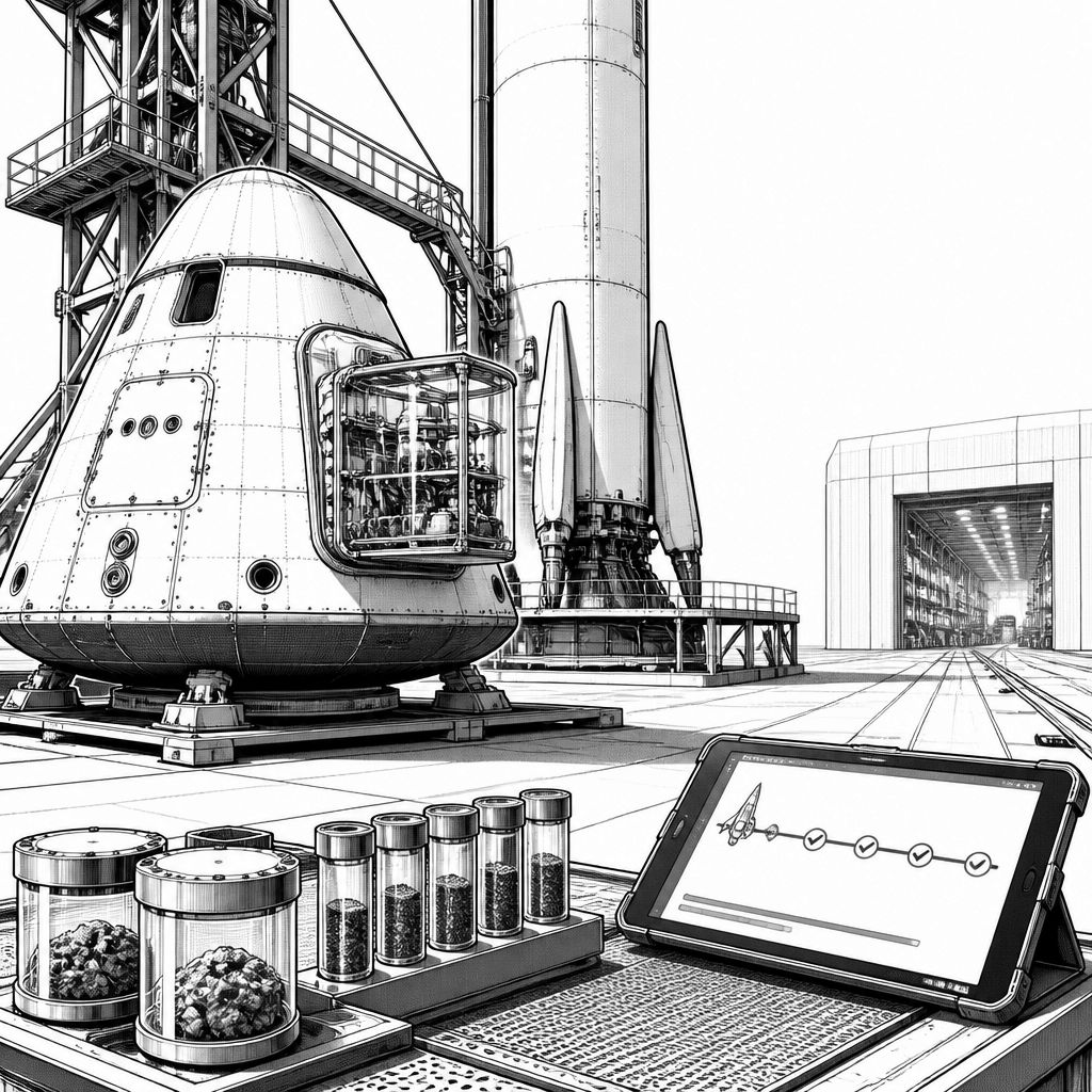 Space Cargo sichert Starfall-Kapazität für Mikrogravitäts-Pharma ab Space Cargo sichert Starfall-Kapazität für Mikrogravitäts-Pharma ab
