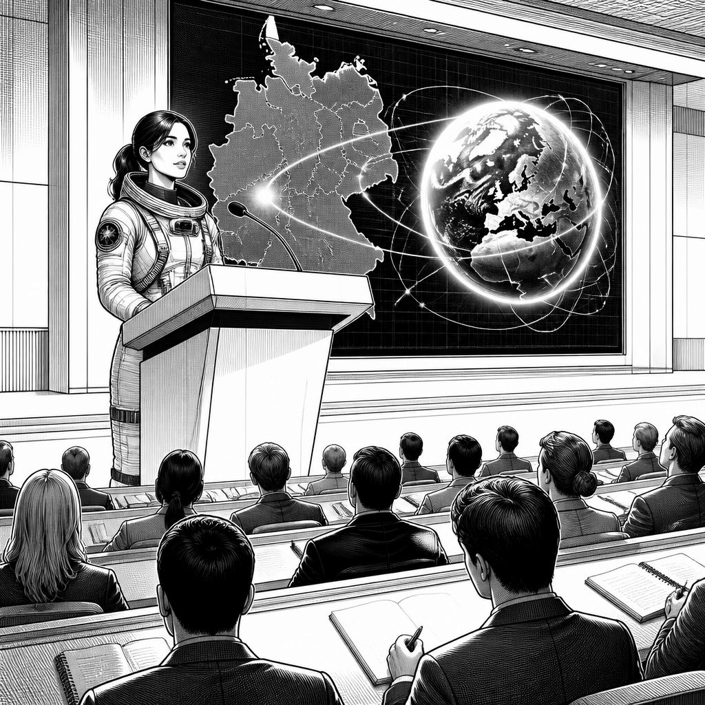 Von der bemannten Raumfahrt zur nächsten Generation: Space-Diplomatie in Deutschland Von der bemannten Raumfahrt zur nächsten Generation: Space-Diplomatie in Deutschland