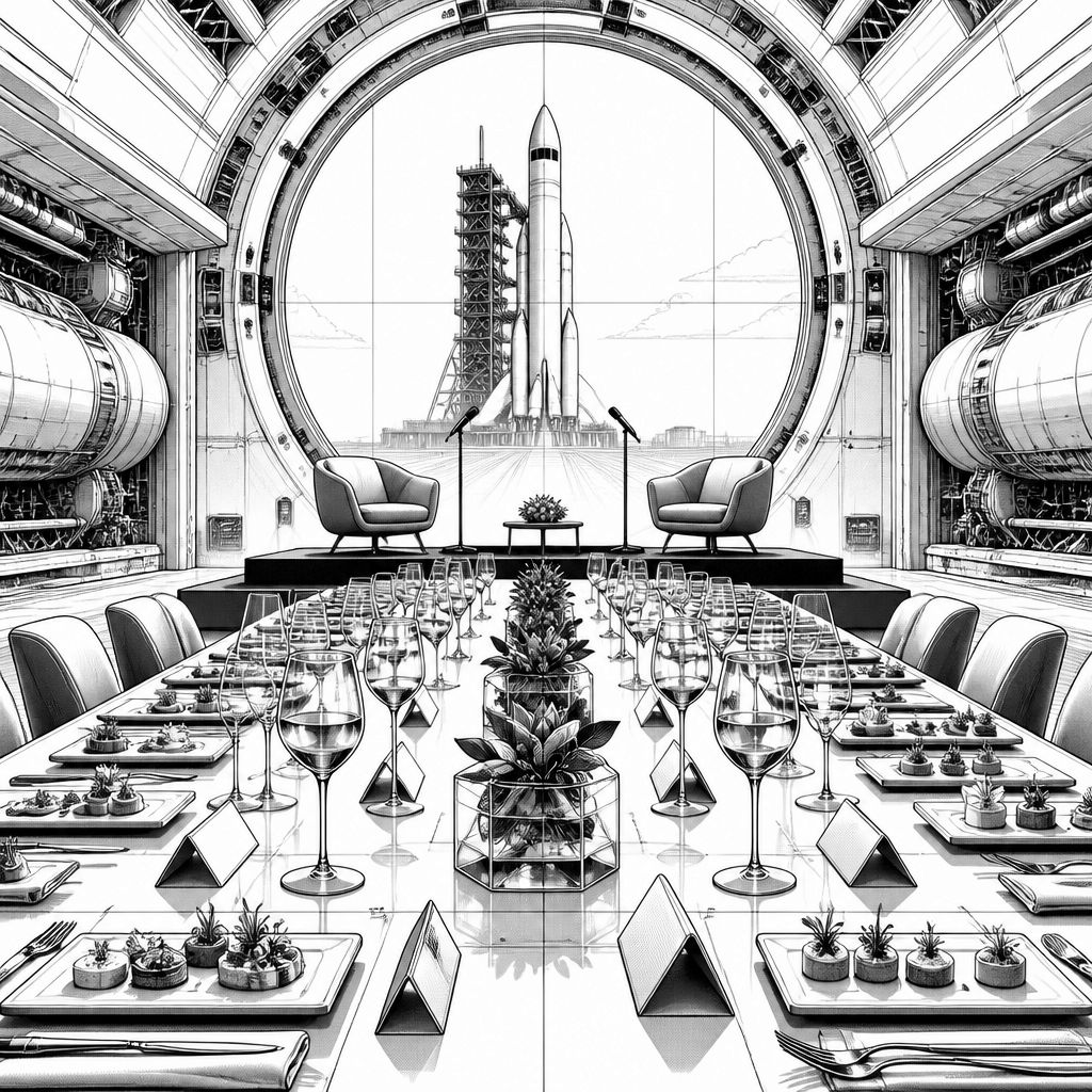 „Taste of Space“ im Kennedy Space Center: VIP-Dinner mit Astronauten „Taste of Space“ im Kennedy Space Center: VIP-Dinner mit Astronauten