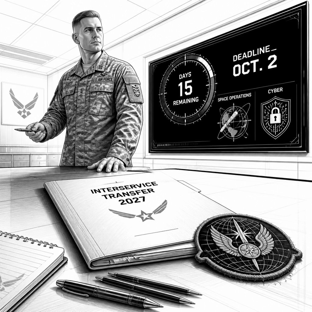 Space Force startet interservice Transfer: 2027 Guardians werden gesucht Space Force startet interservice Transfer: 2027 Guardians werden gesucht