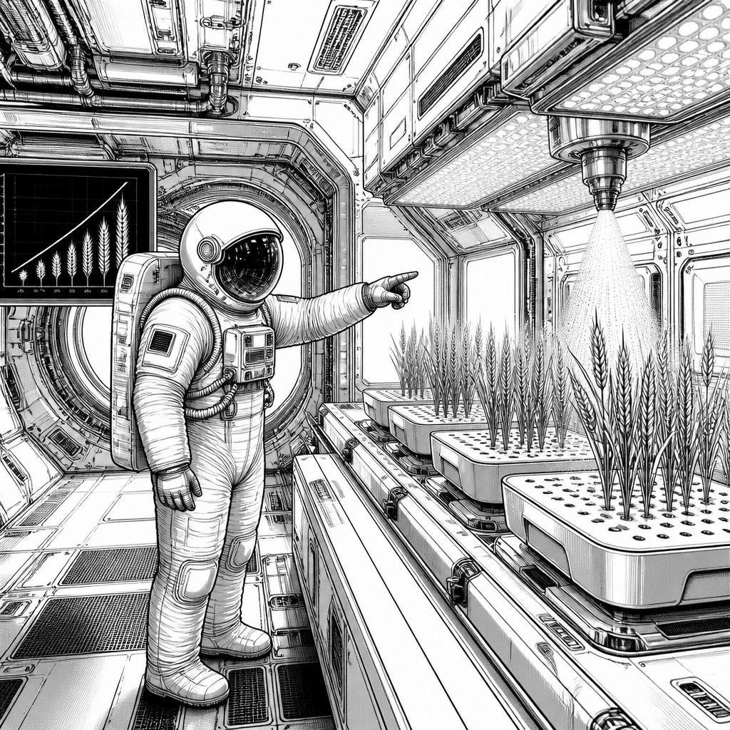 Chinas „Space Garden“: Mehr als 20 Pflanzenarten auf der Tiangong-Station Chinas „Space Garden“: Mehr als 20 Pflanzenarten auf der Tiangong-Station