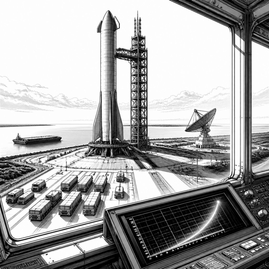 Mehr Raumfahrtkapazität: SpaceX baut Starship-Startbasen, zugleich ATC und Sicherheit unter Druck Mehr Raumfahrtkapazität: SpaceX baut Starship-Startbasen, zugleich ATC und Sicherheit unter Druck