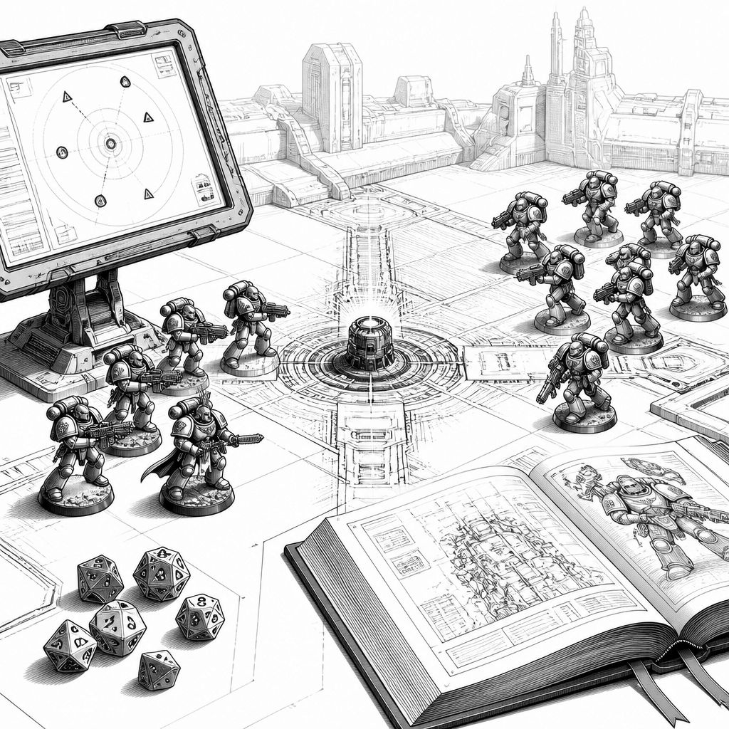 Space Wolves, Black Templars und Deathwatch: Neue Space-Marine-Detachements mit KI-ähnlicher Präzision Space Wolves, Black Templars und Deathwatch: Neue Space-Marine-Detachements mit KI-ähnlicher Präzision
