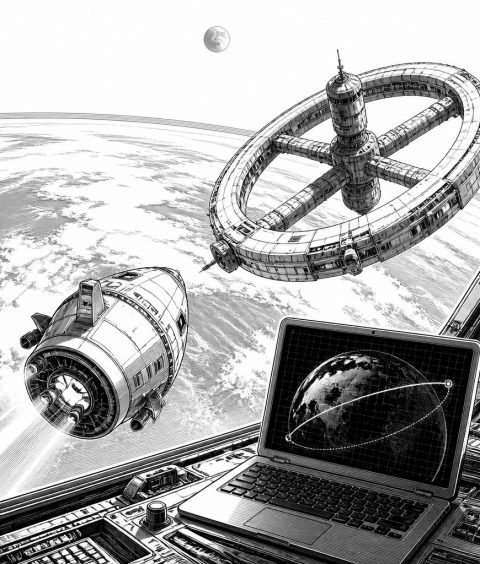 ai-space-rendezvous-iss-mars