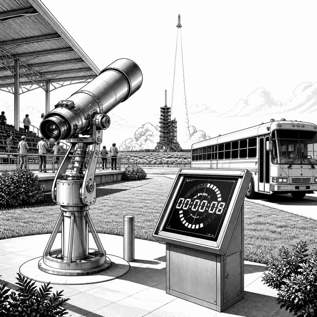 SpaceX NROL-97: „Feel the Heat“ am Kennedy Space Center Visitor Complex SpaceX NROL-97: „Feel the Heat“ am Kennedy Space Center Visitor Complex