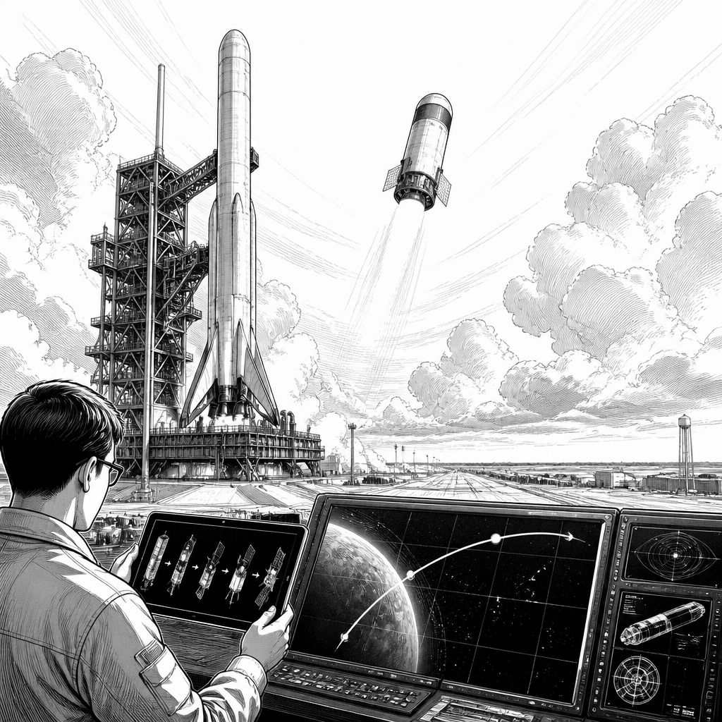 Starship gelingt: 14. Testflug mit mehreren Erdumrundungen und Starlink V3 Starship gelingt: 14. Testflug mit mehreren Erdumrundungen und Starlink V3