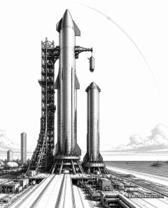 ai-spacex-starship-testflug-erdumlaufbahn
