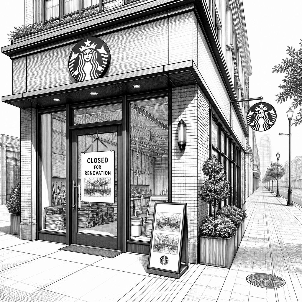Starbucks schließt 250 Filialen – Niccol beschleunigt Umbauten und Tech-Hub Starbucks schließt 250 Filialen – Niccol beschleunigt Umbauten und Tech-Hub
