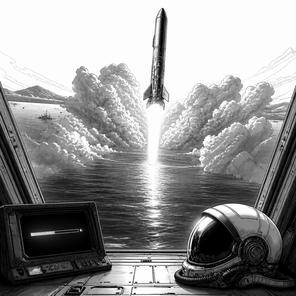 Starship umrundet die Erde: erster Orbit und 26 Starlink-Satelliten – Start endet vorzeitig Starship umrundet die Erde: erster Orbit und 26 Starlink-Satelliten – Start endet vorzeitig