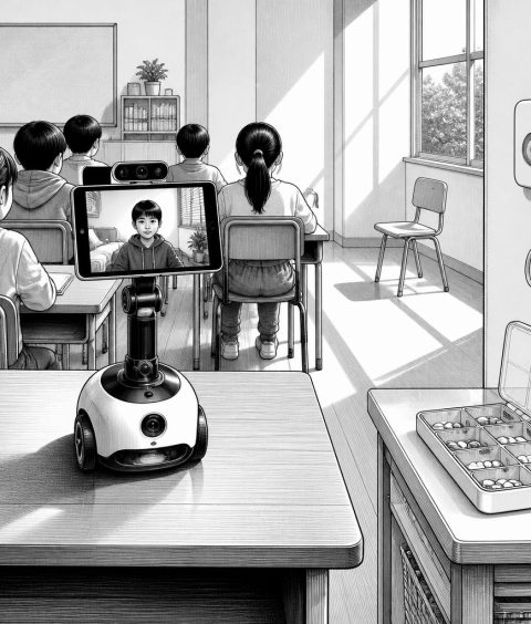 ai-telepresence-robot-classroom-care