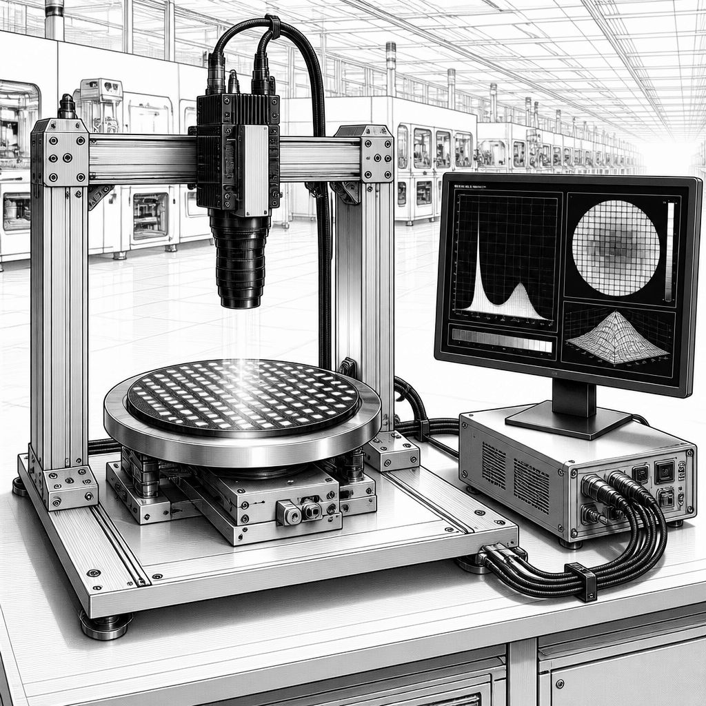 Teradyne Iris 100 misst MikroLED-Arrays im Serien-Testing Teradyne Iris 100 misst MikroLED-Arrays im Serien-Testing