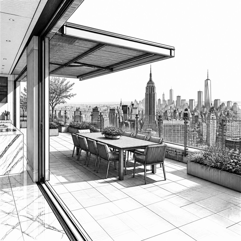 Thierry Henrys SoHo-Penthouse für 25 Millionen Dollar im Verkauf Thierry Henrys SoHo-Penthouse für 25 Millionen Dollar im Verkauf