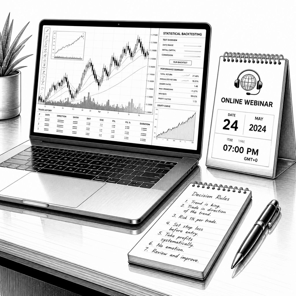 Webinar „Trading mit System“: Statistik statt Bauchgefühl und bessere Entscheidungen Webinar „Trading mit System“: Statistik statt Bauchgefühl und bessere Entscheidungen