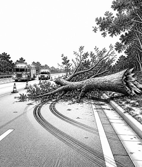 ai-traffic-accident-fallen-tree-chesapeake