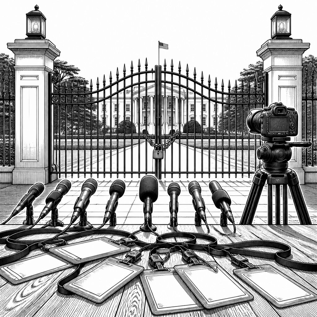 Trump entzieht CNN, MSNBC und Politico den Zugang zum Weißen Haus Trump entzieht CNN, MSNBC und Politico den Zugang zum Weißen Haus