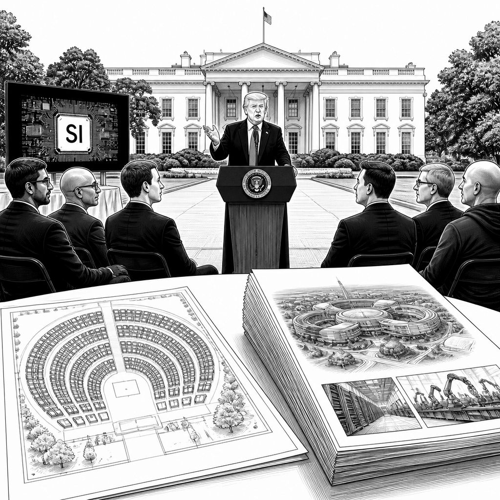 Trump setzt auf „SI statt AI“: Wie Namenswechsel, IPO-Risiken und Lobbydruck zusammenpassen Trump setzt auf „SI statt AI“: Wie Namenswechsel, IPO-Risiken und Lobbydruck zusammenpassen