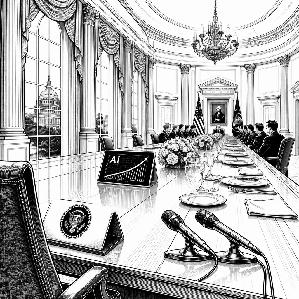 Gipfel mit Trump und Xi: 24 Billionen Tech-Vorzeichen fürs KI-Rennen Gipfel mit Trump und Xi: 24 Billionen Tech-Vorzeichen fürs KI-Rennen