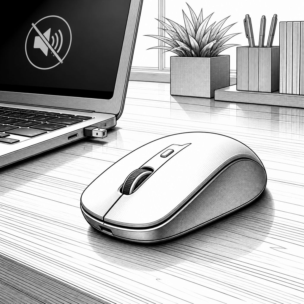 Leise 2,4-GHz-Maus von Ugreen für 7,99 Euro: Silent & ohne Bluetooth Leise 2,4-GHz-Maus von Ugreen für 7,99 Euro: Silent & ohne Bluetooth
