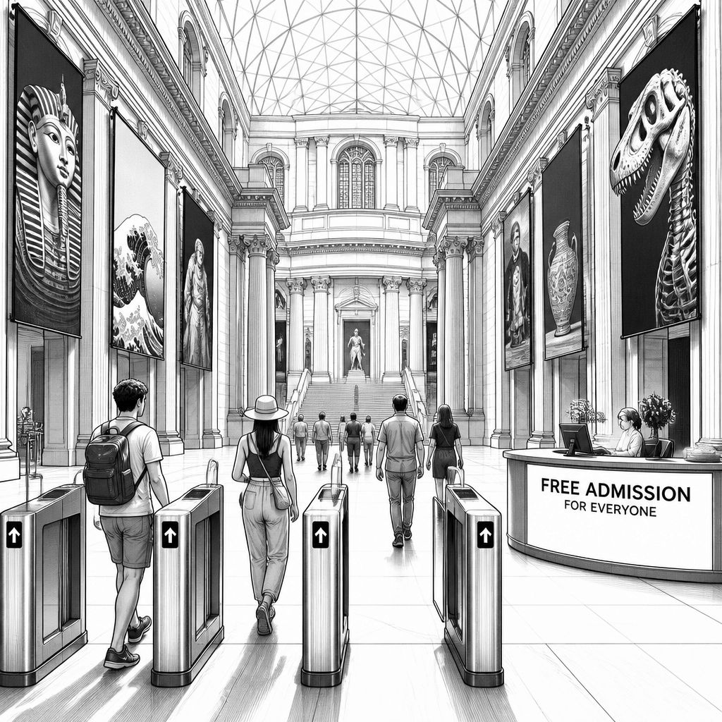 Britische Nationalmuseen bleiben kostenlos für Touristen Britische Nationalmuseen bleiben kostenlos für Touristen