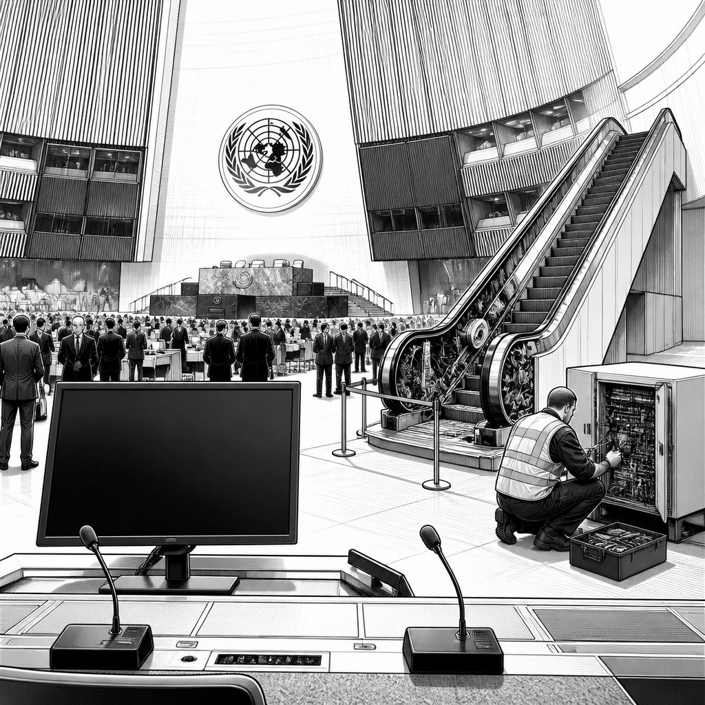 UN-Generalversammlung: Technische Ausfälle treffen auf politische Realität UN-Generalversammlung: Technische Ausfälle treffen auf politische Realität