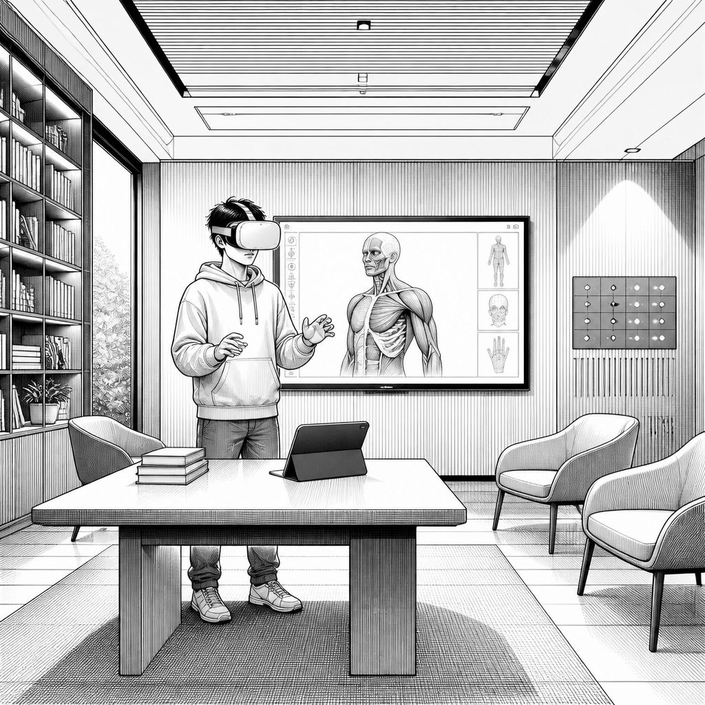 URI erweitert Academic Enhancement Center: Neues VR-Dissections-Setup im Library-Drop-in URI erweitert Academic Enhancement Center: Neues VR-Dissections-Setup im Library-Drop-in