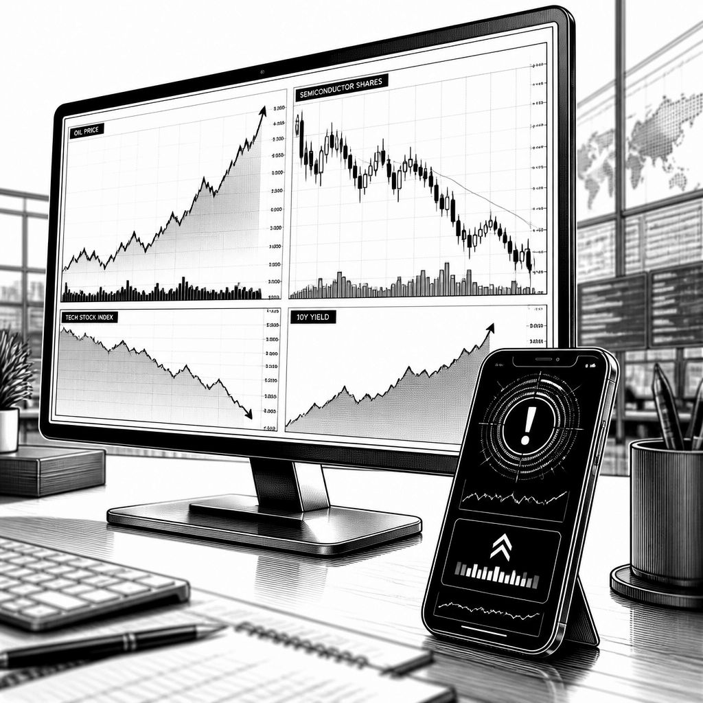 Nvidia und Tech-Aktien unter Druck: Öl, Zinsen und US-Daten Nvidia und Tech-Aktien unter Druck: Öl, Zinsen und US-Daten