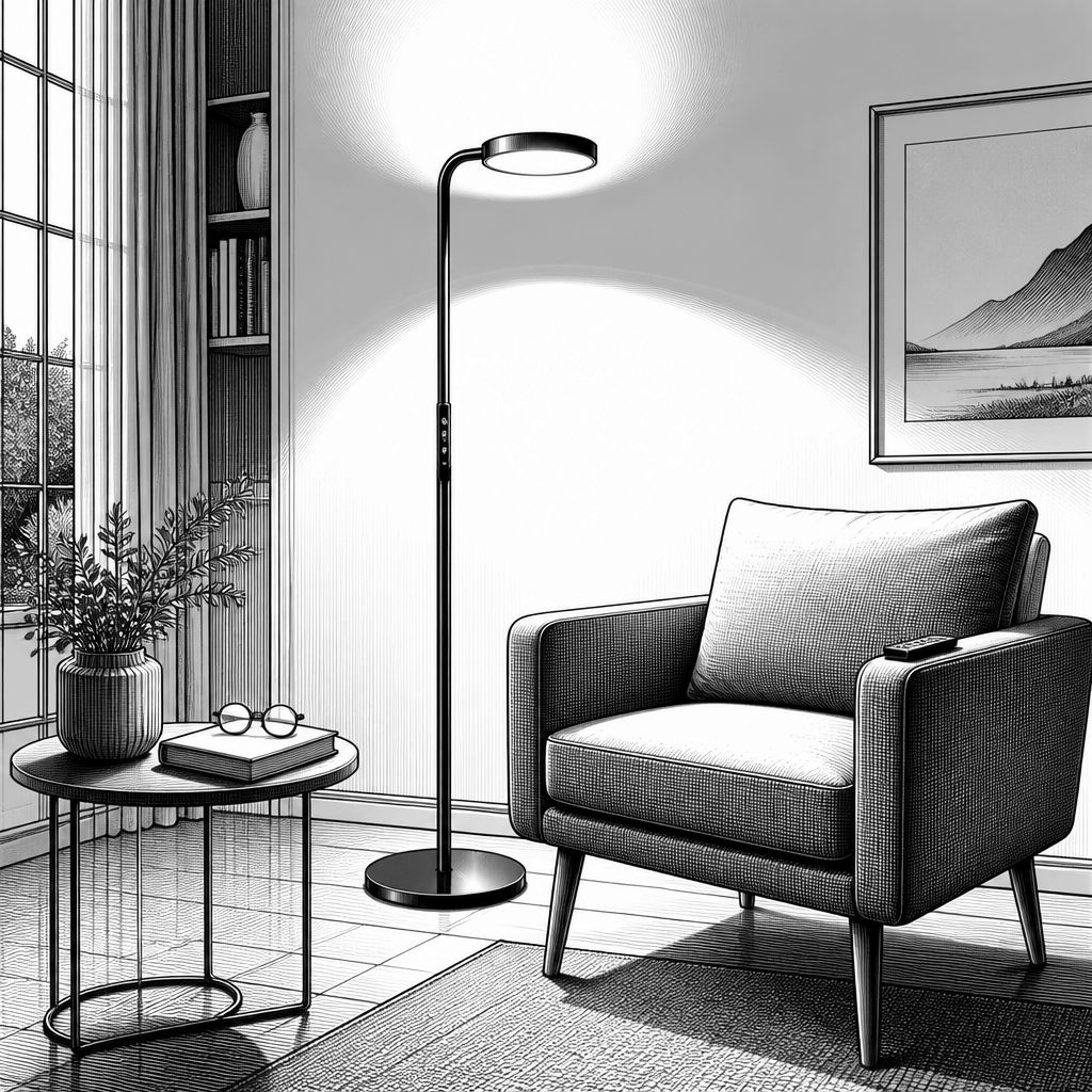 Vasagle-Stehlampe mit Fernbedienung: Dimmbar für 24,64 Euro Vasagle-Stehlampe mit Fernbedienung: Dimmbar für 24,64 Euro