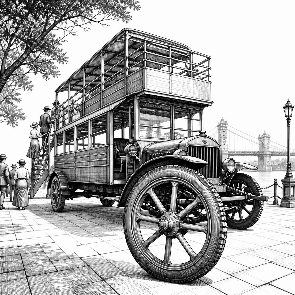 Bus Festival in Brooklyn: 1918-Doppeldecker und vier Jahrzehnte Fahrkultur Bus Festival in Brooklyn: 1918-Doppeldecker und vier Jahrzehnte Fahrkultur