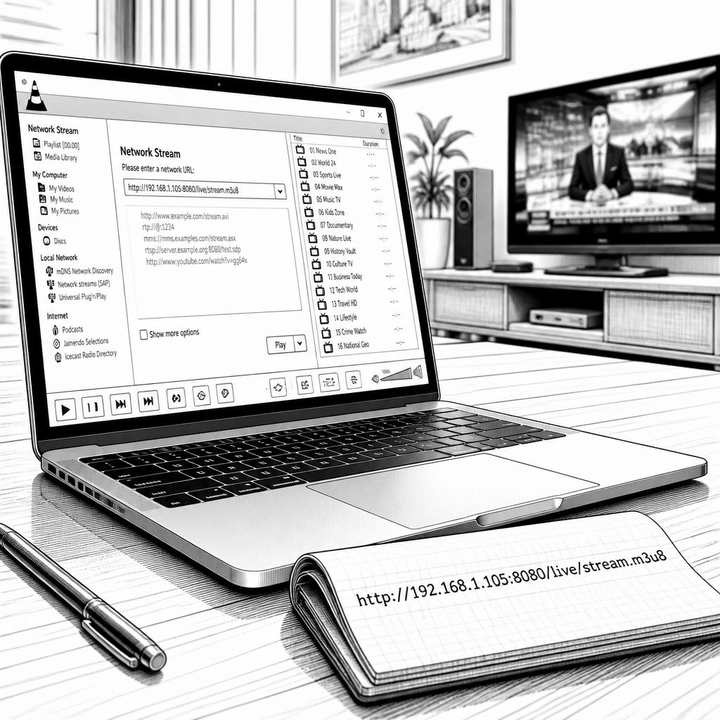 VLC als TV-Empfänger: Gratis-Streams per Community-Playlist VLC als TV-Empfänger: Gratis-Streams per Community-Playlist