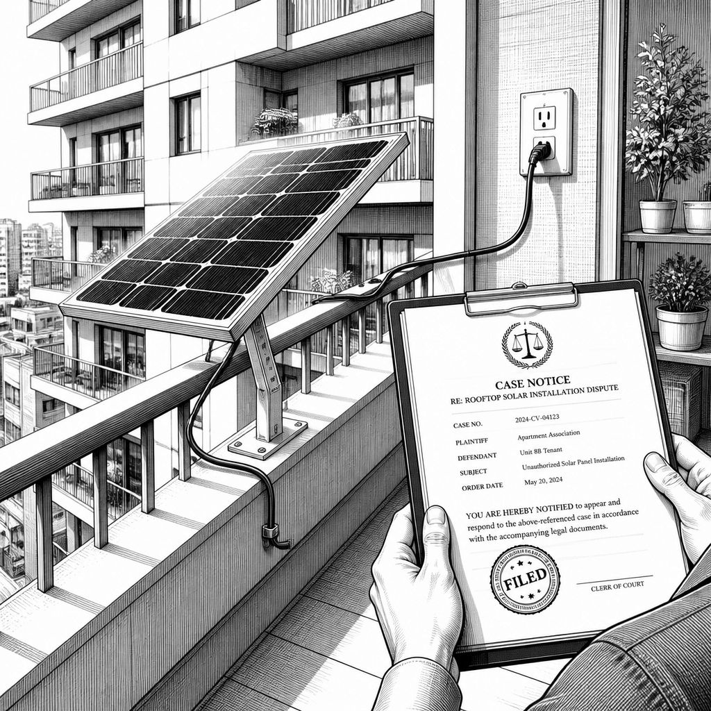 Klage zu Balkonkraftwerken trifft Vonovia – Immobiliennachfrage kühlt ab Klage zu Balkonkraftwerken trifft Vonovia – Immobiliennachfrage kühlt ab