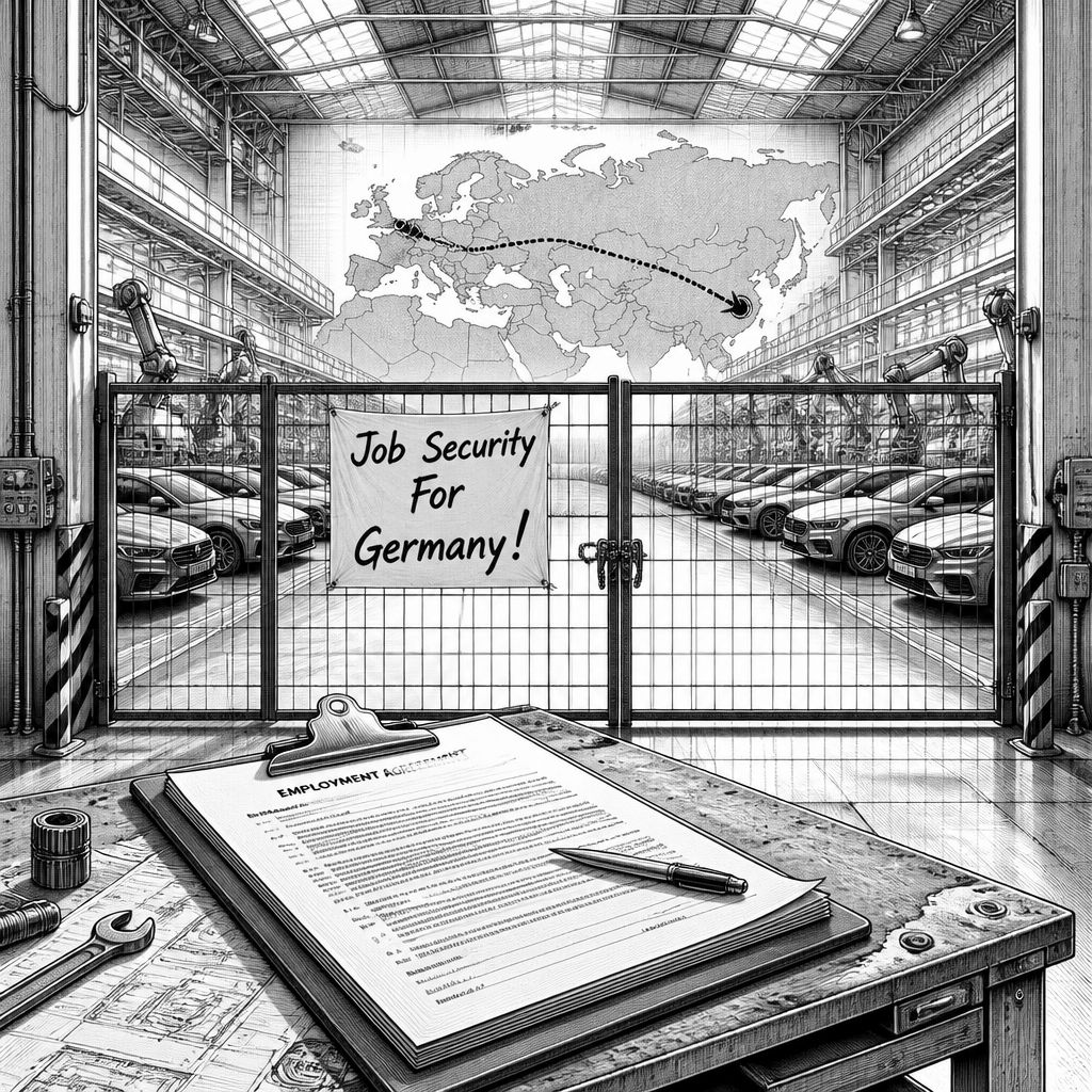 VW-Betriebsratschefin fordert Jobzusagen und härteres Vorgehen gegen China VW-Betriebsratschefin fordert Jobzusagen und härteres Vorgehen gegen China