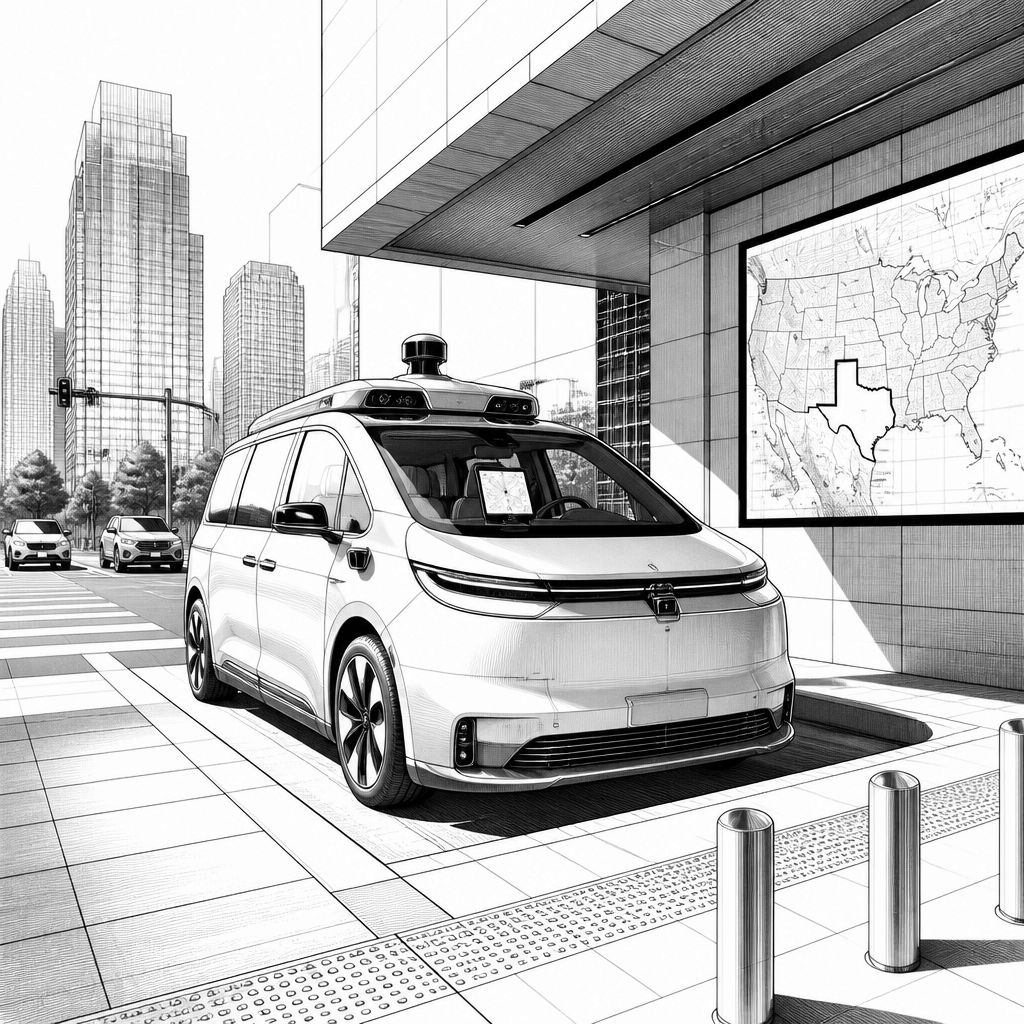 Waymo skaliert: Texas wächst stark, Ojai-Minivan treibt den Ramp-up Waymo skaliert: Texas wächst stark, Ojai-Minivan treibt den Ramp-up
