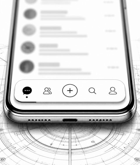 ai-whatsapp-floating-bottom-navigation-android