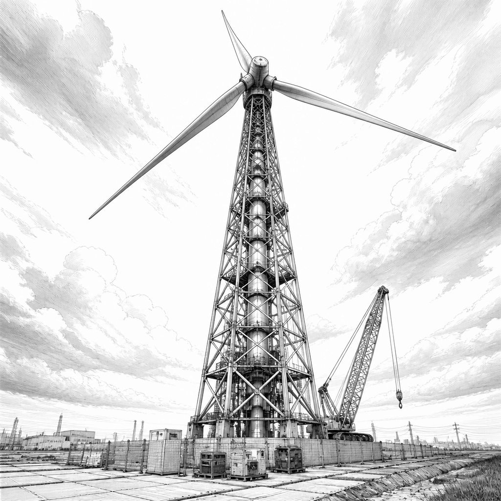 365 Meter Windrad in Schipkau: Weltrekord-Höhe erreicht 365 Meter Windrad in Schipkau: Weltrekord-Höhe erreicht