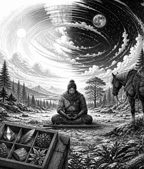 ai-witcher3-remastered-meditation-loot-horse